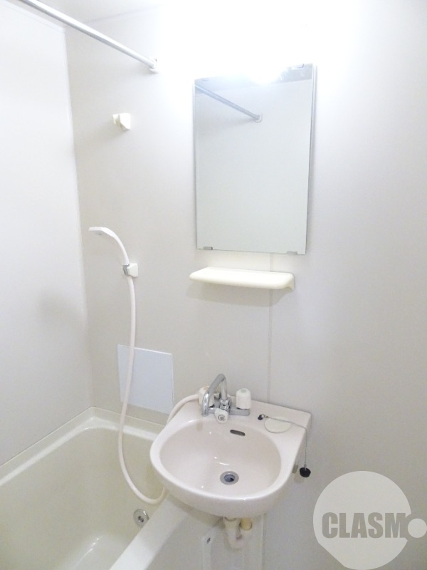 洗面設備　洗面台＆鏡付き♪