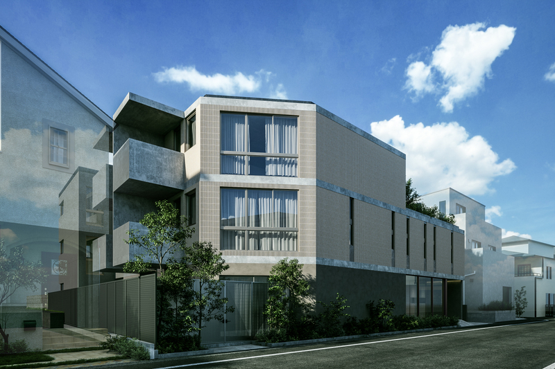 建物外観　完成予想ＣＧ