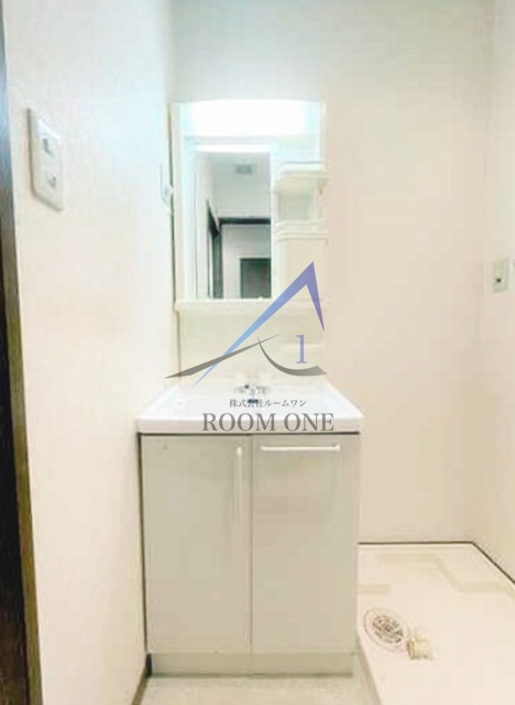 洗面設備　洗面台です。