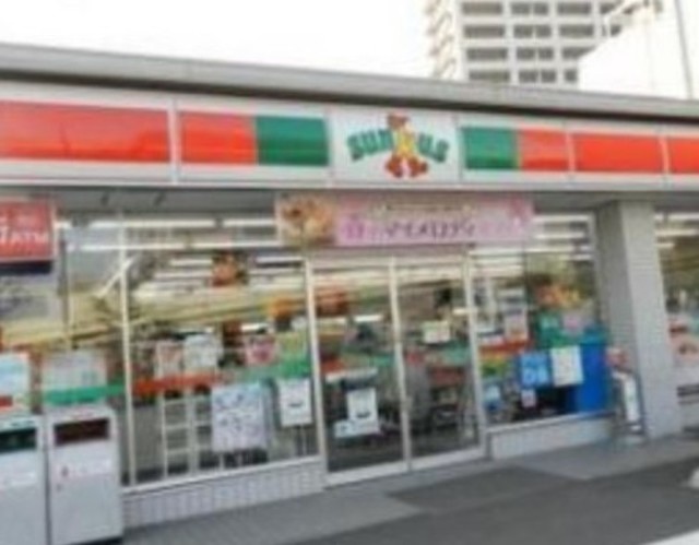 コンビニ　サンクス品川平塚店（コンビニ）まで612m
