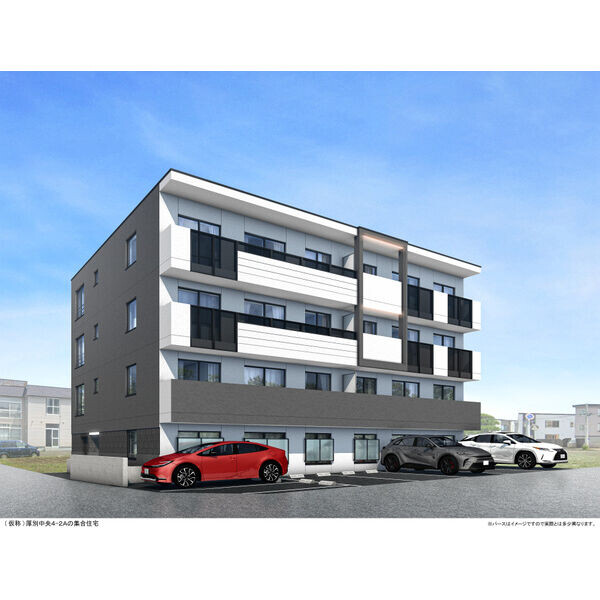 建物外観　外観パース