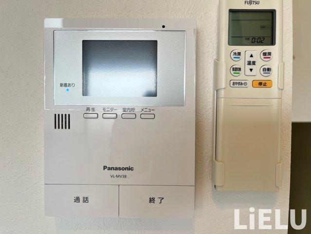 セキュリティ　同シリーズ物件のモデルルームになります※現況優先