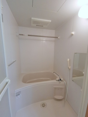 バス・シャワールーム　乾燥機付きの浴室