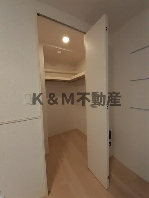 収納　収納のためのスペースです