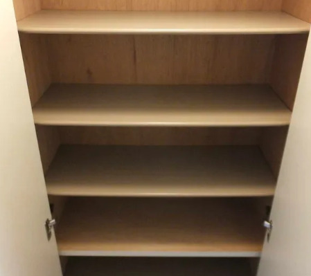 収納　大きなスペースがあり、収納には困りません