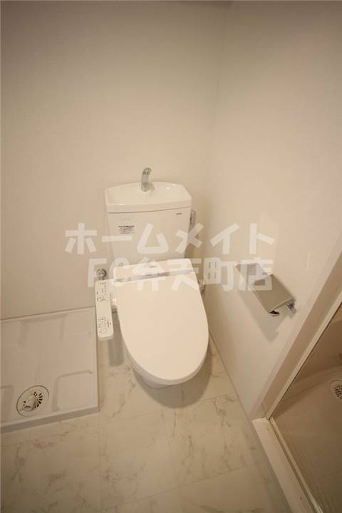 トイレ　ゆったりとした空間のトイレです