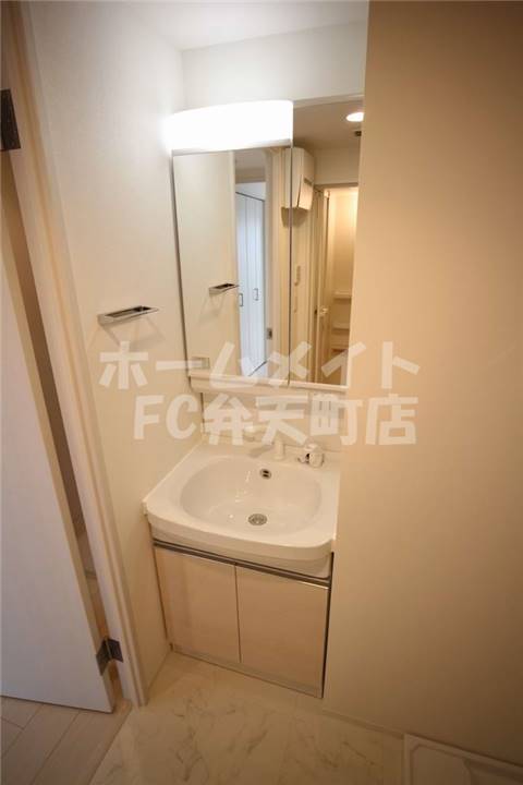 洗面設備　忙しい朝には欠かせない洗面所です