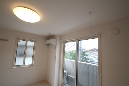 その他設備　室内物干し金具付き♪