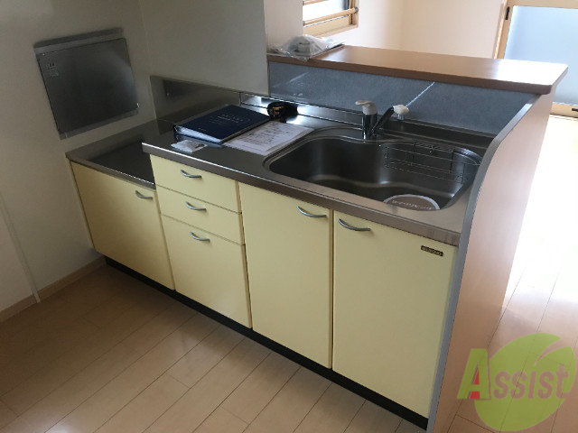 キッチン　広々としたキッチンなのでお料理好きの方にもおすすめ。