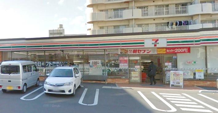 コンビニ　セブン-イレブン 松戸根本店（コンビニ）まで447m