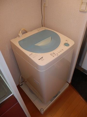 洗面設備　室内洗濯機置き場