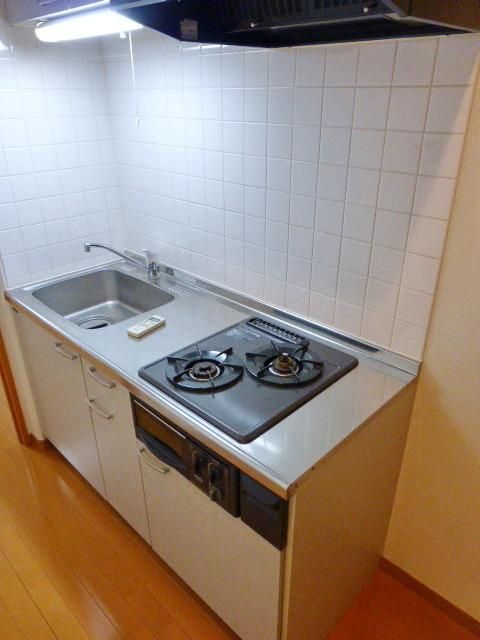 キッチン　★2口コンロのシステムキッチン★