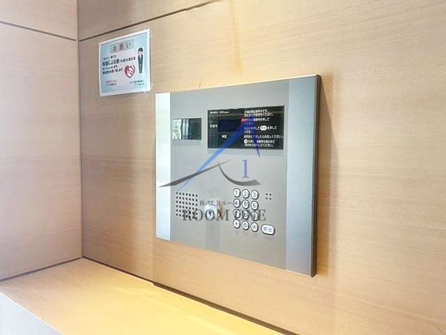 セキュリティ　オートロックです。