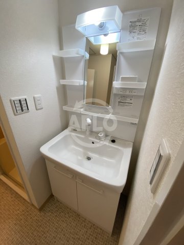 洗面設備　ジオナ天神橋　独立洗面台