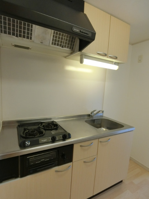 キッチン　グリル付きキッチン（２口）