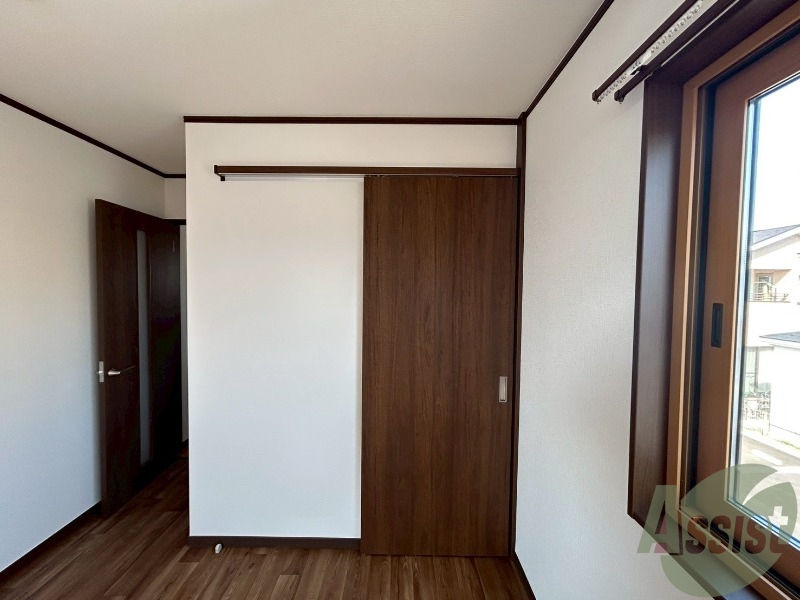 収納　こちらが収納です。有効活用してお部屋を広く使えますね。