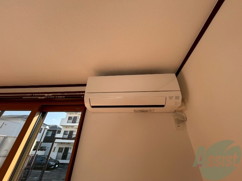 その他設備　エアコンが付いているので入居日から快適に過ごせますね。