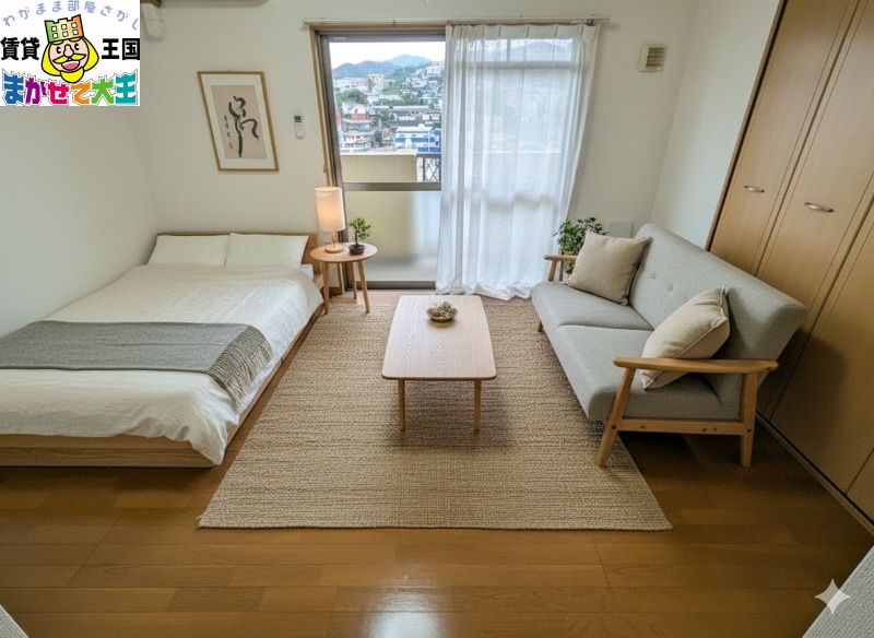 居室・リビング　家具・インテリアはＣＧです