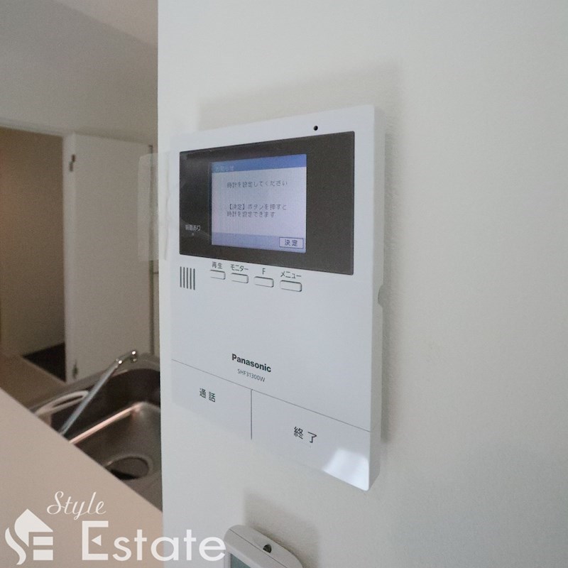 セキュリティ　モニター付きインターホン