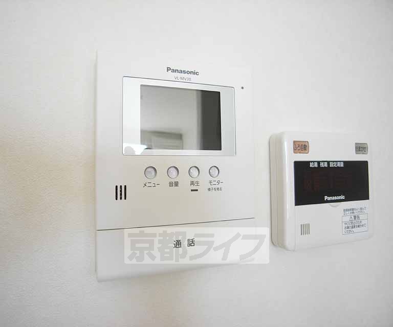 セキュリティ　モニター付いてます。