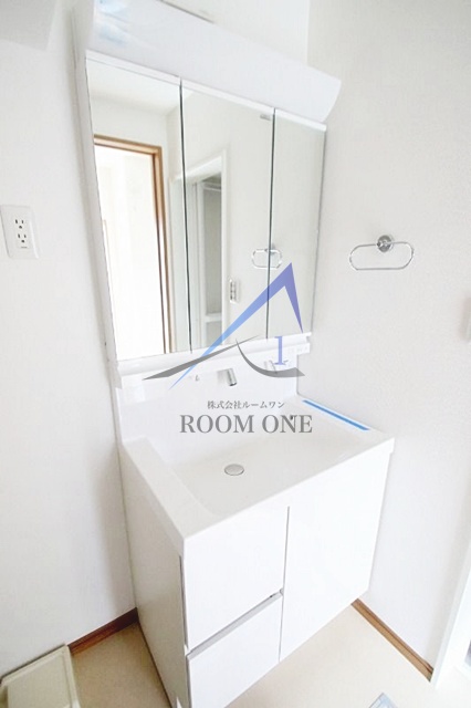 洗面設備　洗面台です。