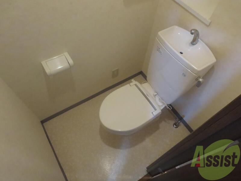 トイレ　トイレも清潔感がありますよね。