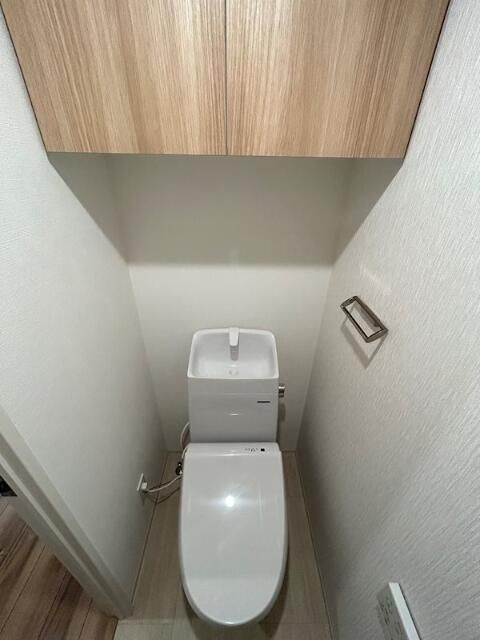 トイレ　洗浄便座付です！