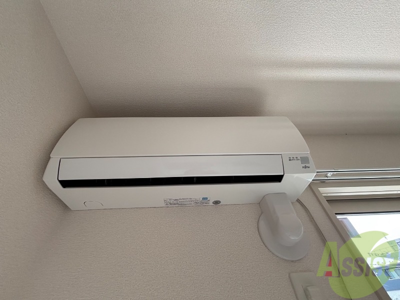 その他設備　エアコンが備わっているので暑い日でも快適に過ごせます。