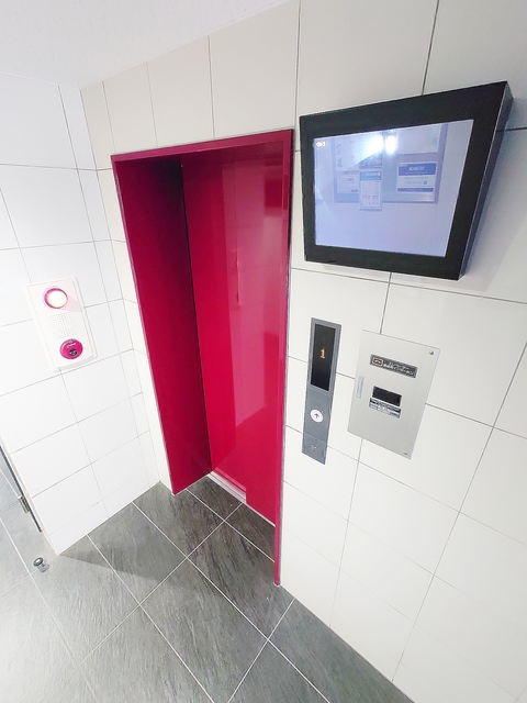 その他共有部分　エレベーター（防犯モニター付き）