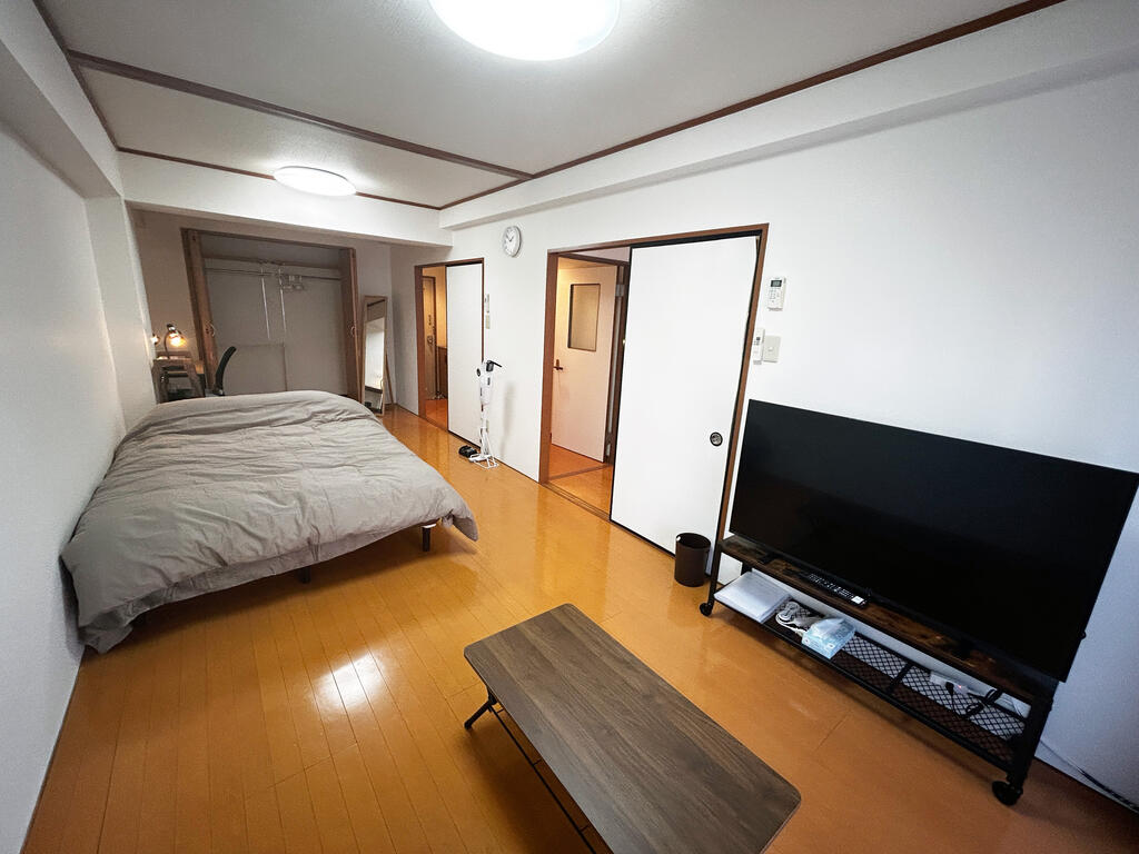 居室・リビング　写真にはありませんがソファも付きます。