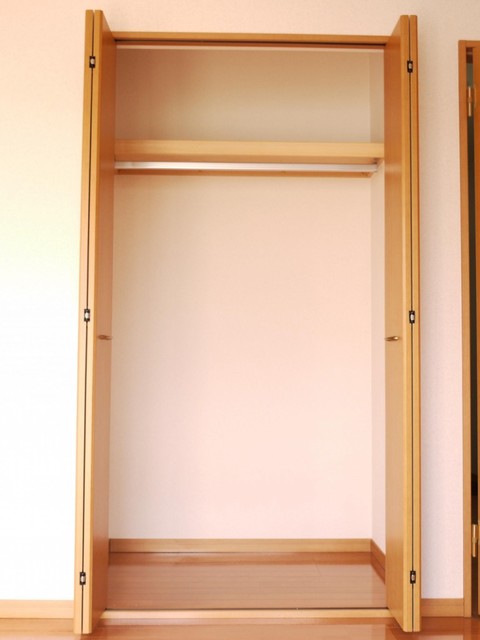 収納　広めのクローゼット