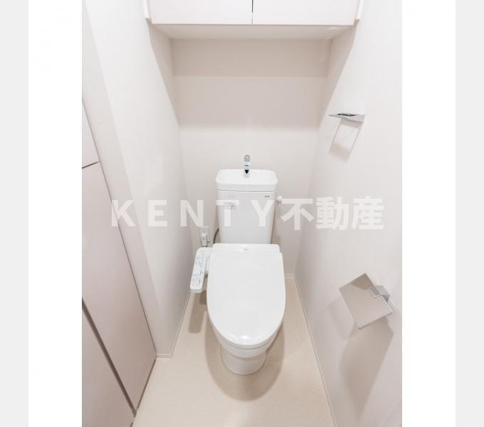 トイレ　ゆったりとした空間のトイレです