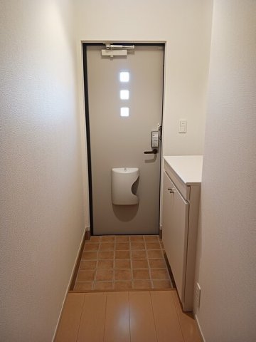 玄関　明るい玄関です