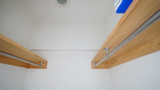 収納　ウォークインクローゼット