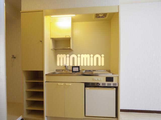 キッチン　単身者さん向けのコンパクトキッチンです