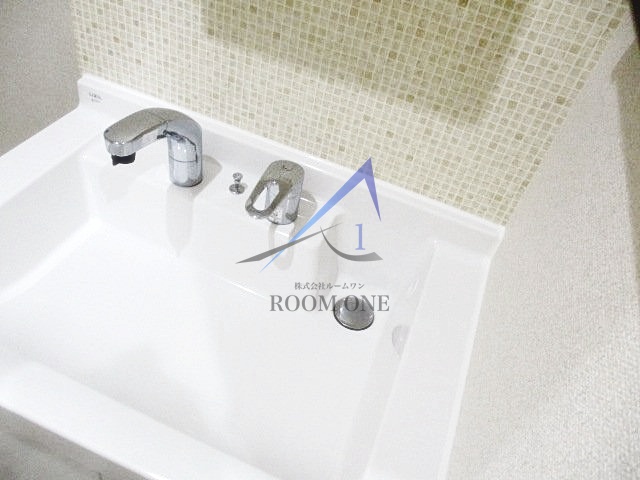 洗面設備　洗面台です。