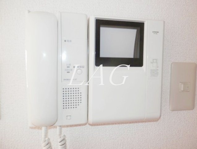 セキュリティ　モニター付きインターフォンです。