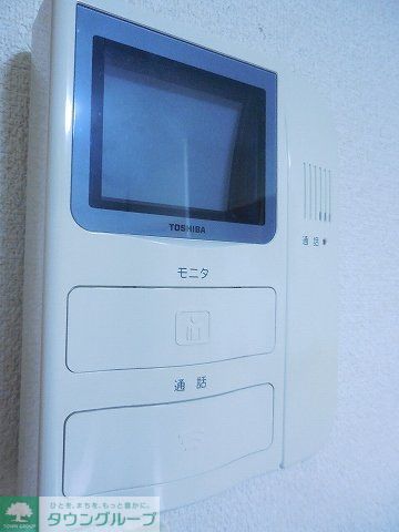 セキュリティ　モニター付きインターホン