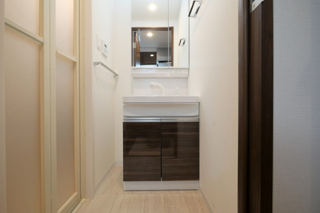 洗面設備　洗面所です