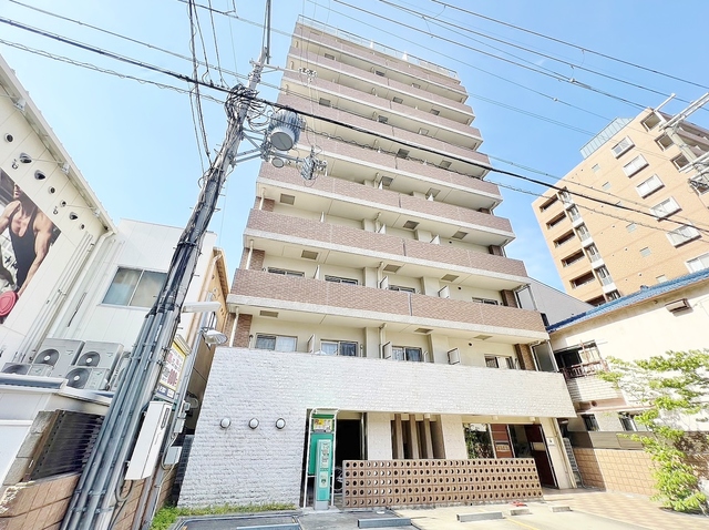建物外観　全室南向きの明るいマンション