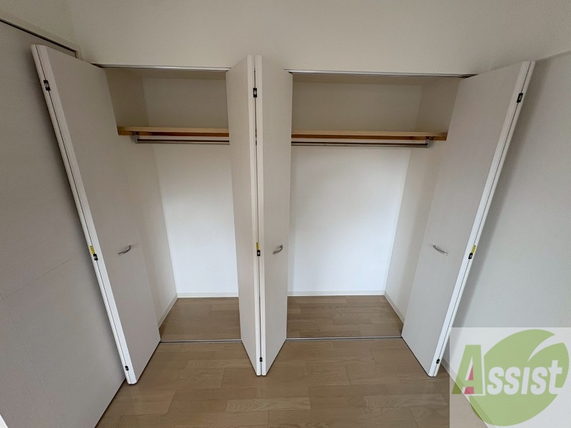 収納　収納もバッチリあるのでお部屋が片付きますよ！