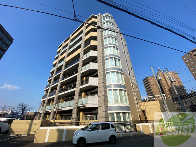 建物外観　札幌市中央区南１６条西「グランファーレ伏見グランシャリオ」