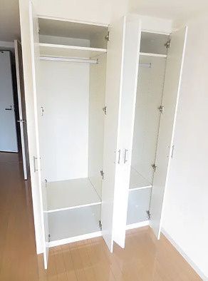 収納　写真は同タイプ住居です。