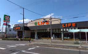 スーパー　ライフ 此花伝法店（スーパー）まで393m