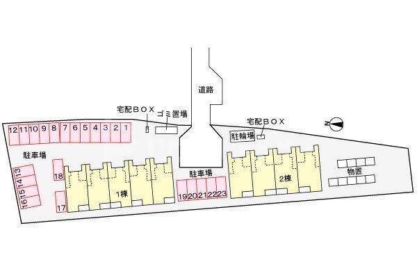 駐車場　間取図