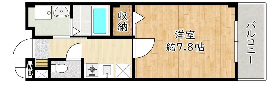 ヴィンテージ高智穂の間取り写真