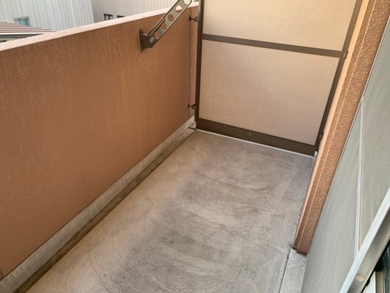 バルコニー　※別部屋の写真です