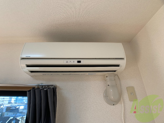 その他設備　エアコンがあれば、夏も冬も安心です。