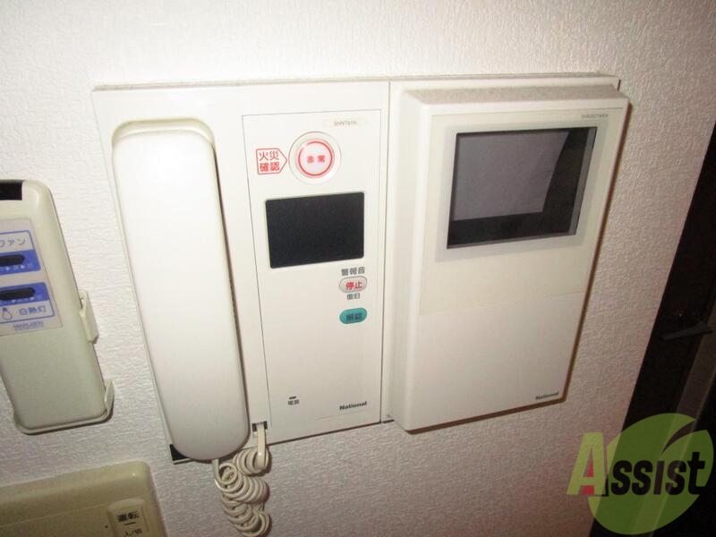 セキュリティ　ドアフォンついてます。
