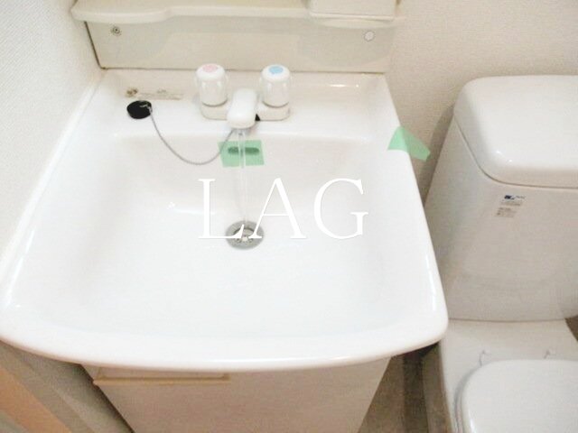 洗面設備　洗面台です。